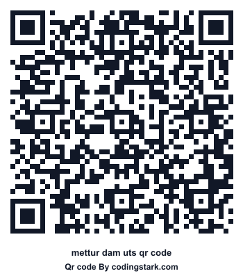 Mettur Dam UTS QR Code
