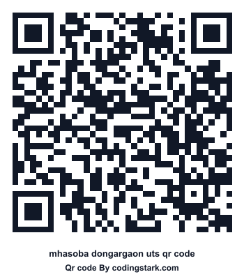 Mhasoba Dongargaon UTS QR Code