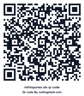 Mihinpurwa UTS QR Code