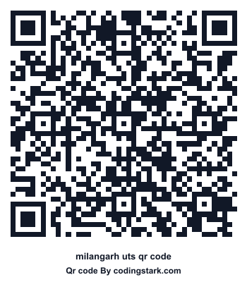 Milangarh UTS QR Code