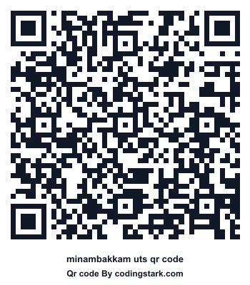 Minambakkam UTS QR Code