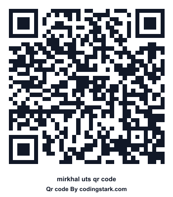 Mirkhal UTS QR Code