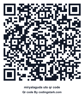 Miryalaguda UTS QR Code