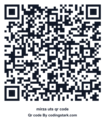 Mirza UTS QR Code