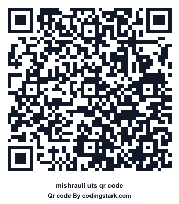 Mishrauli UTS QR Code
