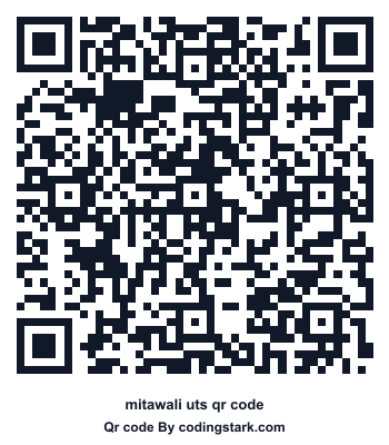 Mitawali UTS QR Code