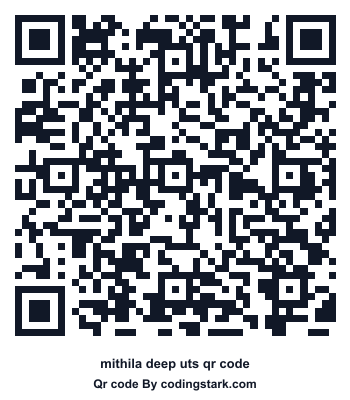 Mithila Deep UTS QR Code
