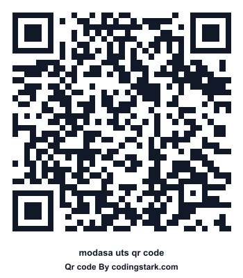 Modasa UTS QR Code
