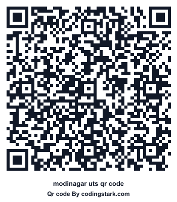 Modinagar UTS QR Code