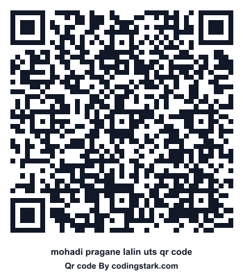 Mohadi Pragane Lalin UTS QR Code
