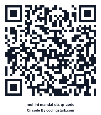 Mohini Mandal UTS QR Code