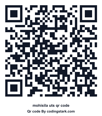 Mohisila UTS QR Code