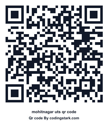 Mohitnagar UTS QR Code