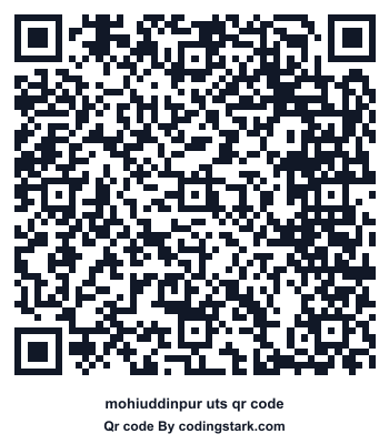 Mohiuddinpur UTS QR Code
