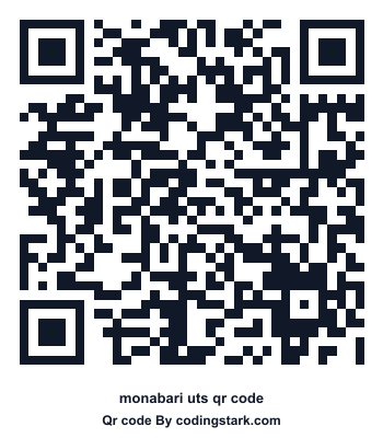 Monabari UTS QR Code