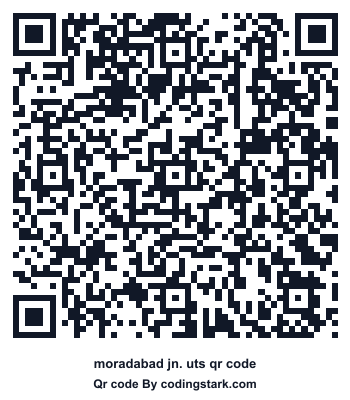 Moradabad Jn. UTS QR Code