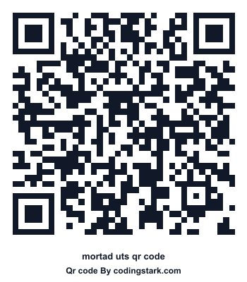 Mortad UTS QR Code
