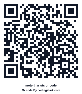 Moterjhar UTS QR Code