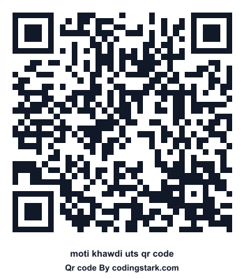 Moti Khawdi UTS QR Code