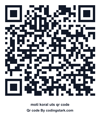 Moti Koral UTS QR Code