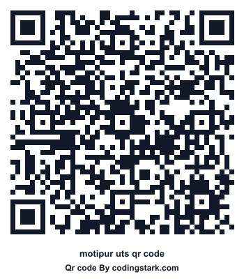 Motipur UTS QR Code