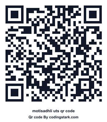 Motisadhli UTS QR Code