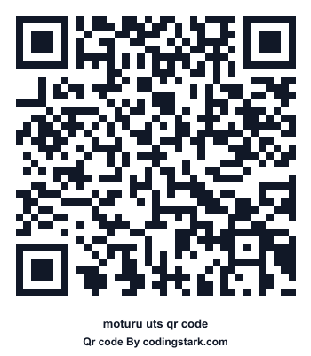 Moturu UTS QR Code
