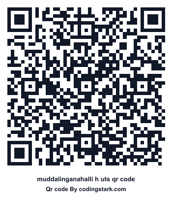 Muddalinganahalli H UTS QR Code