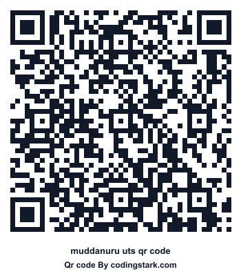 Muddanuru UTS QR Code