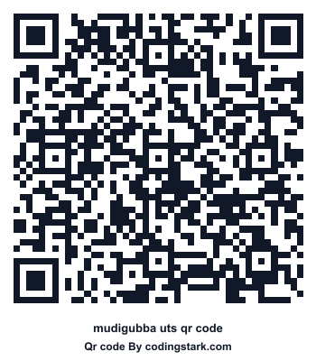 Mudigubba UTS QR Code