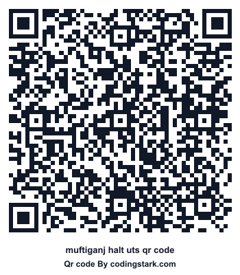 Muftiganj Halt UTS QR Code