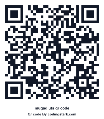 Mugad UTS QR Code