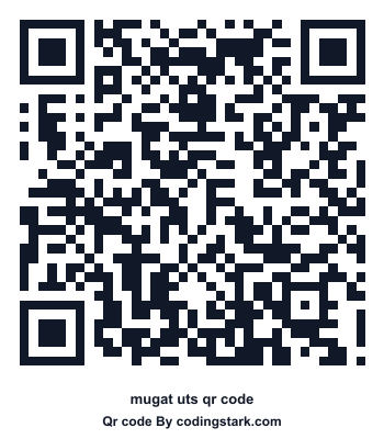 Mugat UTS QR Code