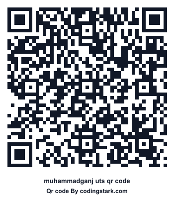 Muhammadganj UTS QR Code