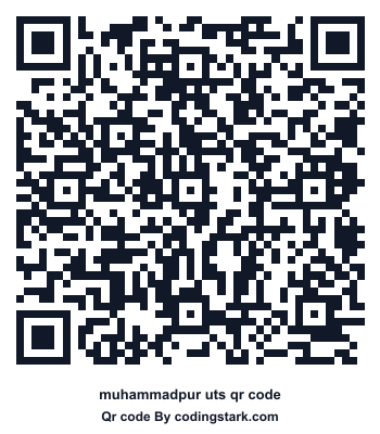 Muhammadpur UTS QR Code