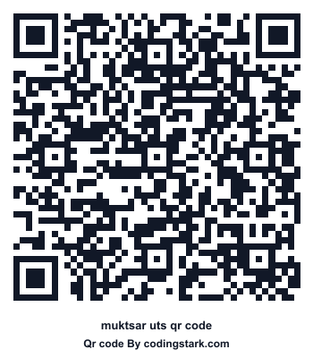 Muktsar UTS QR Code