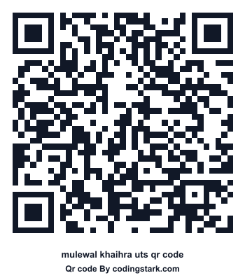 Mulewal Khaihra UTS QR Code