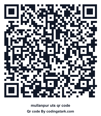 Mullanpur UTS QR Code