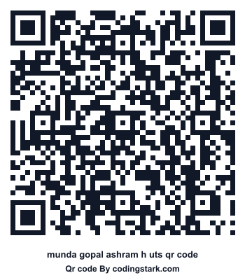 Munda Gopal Ashram H UTS QR Code