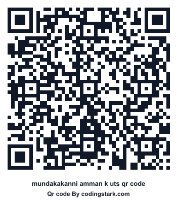 Mundakakanni Amman K UTS QR Code