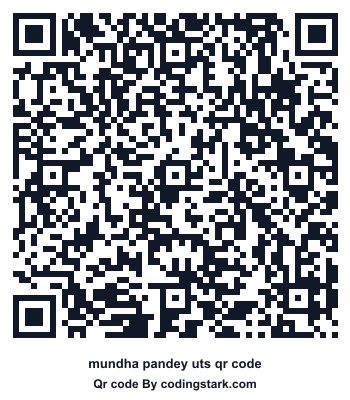 Mundha Pandey UTS QR Code