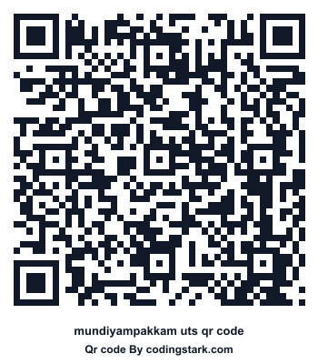 Mundiyampakkam UTS QR Code