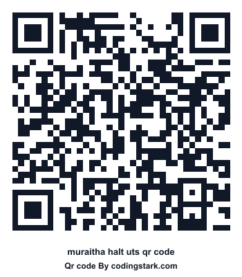 Muraitha Halt UTS QR Code