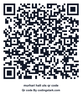 Murhari Halt UTS QR Code