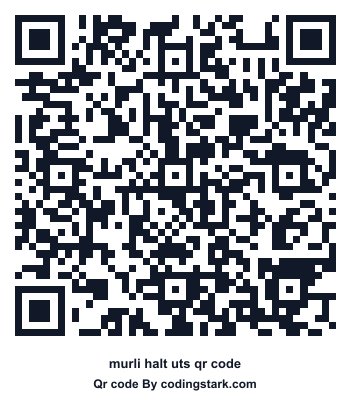Murli Halt UTS QR Code
