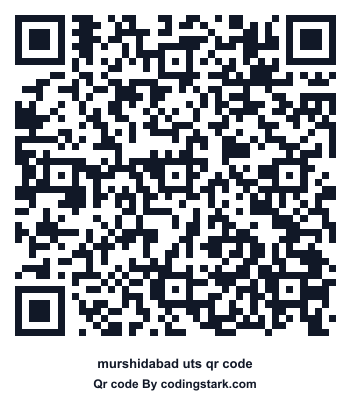 Murshidabad UTS QR Code