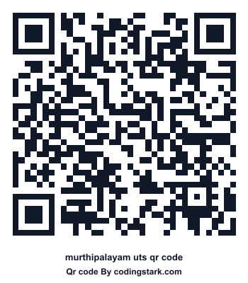 Murthipalayam UTS QR Code