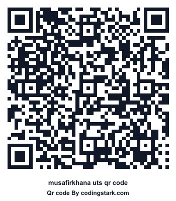 Musafirkhana UTS QR Code