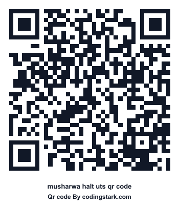 Musharwa Halt UTS QR Code