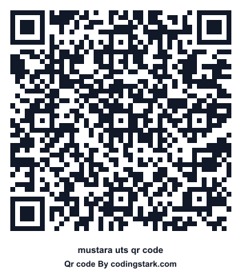Mustara UTS QR Code